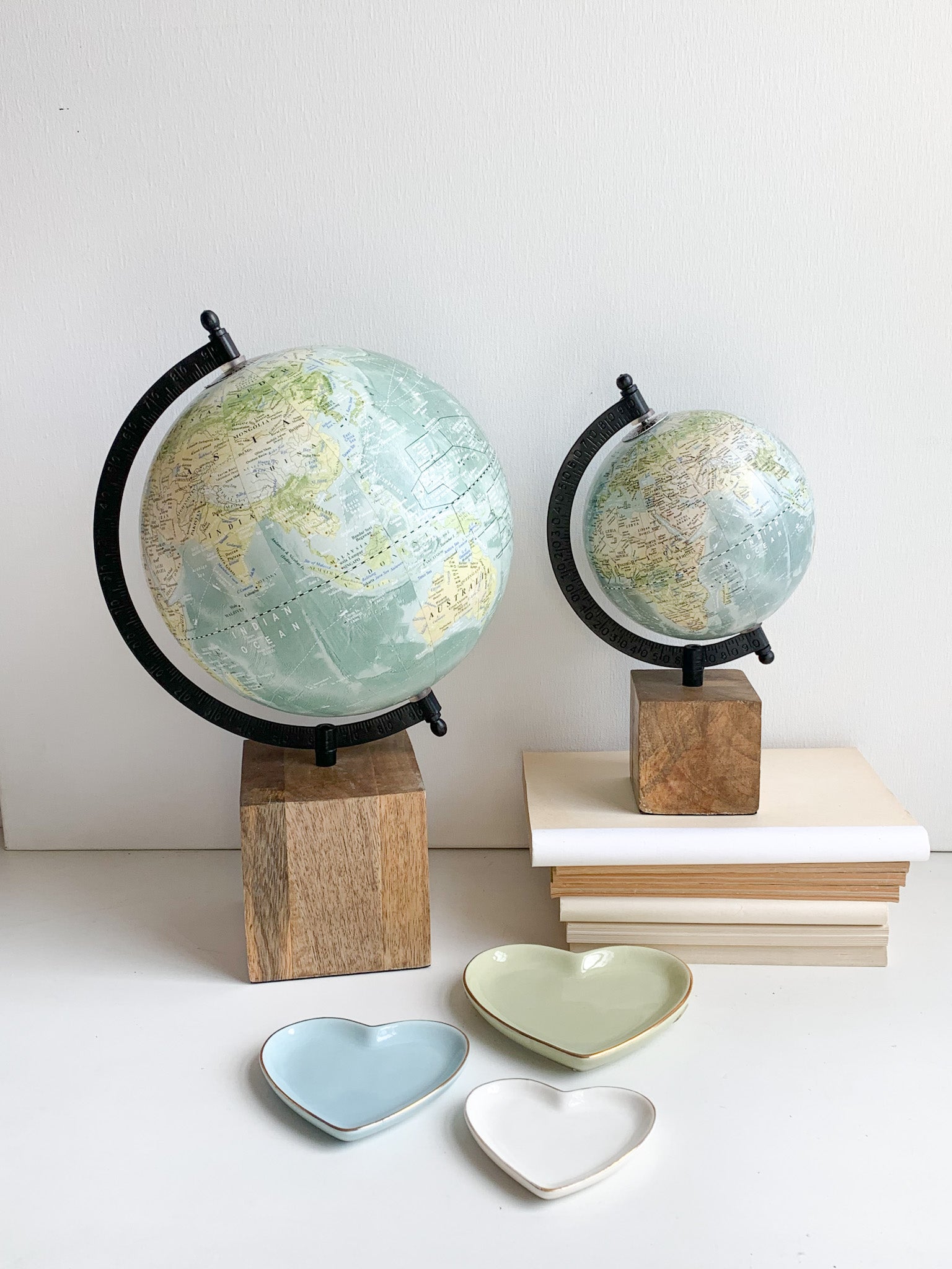 Bolas del mundo decoración Acevedo