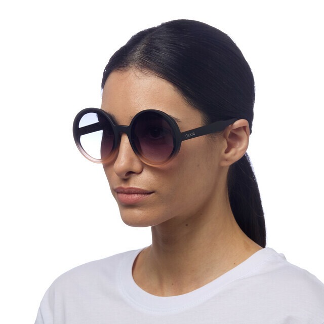 Gafas de sol Mónica Black shaded rose Okkia