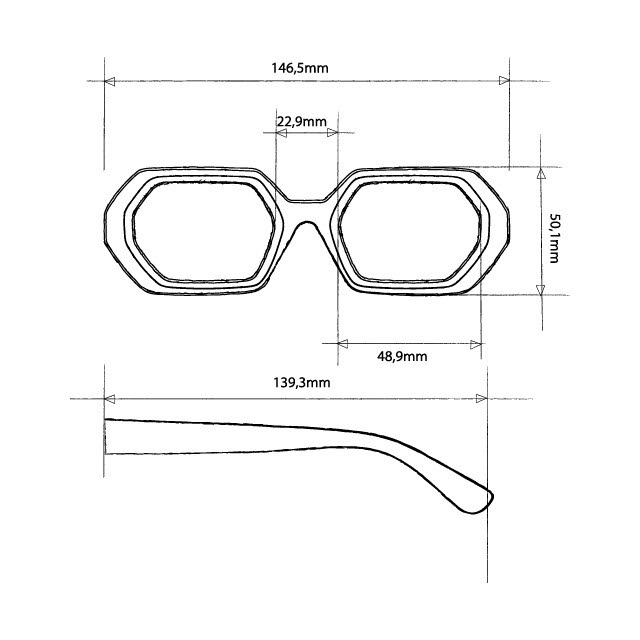 Gafas de sol Andrea Pink Havana