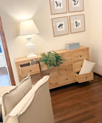 Cómoda-aparador natural