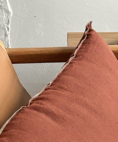 Cojín lino Joan caldero