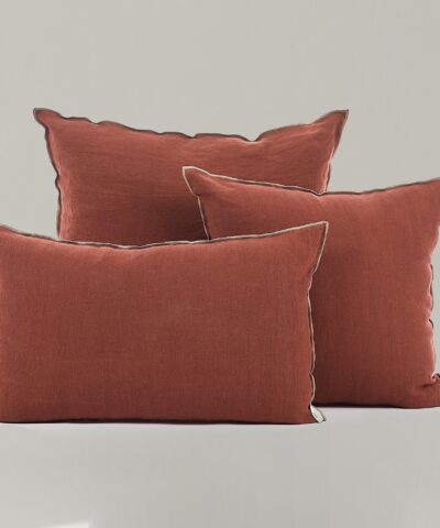 Cojín lino Joan caldero