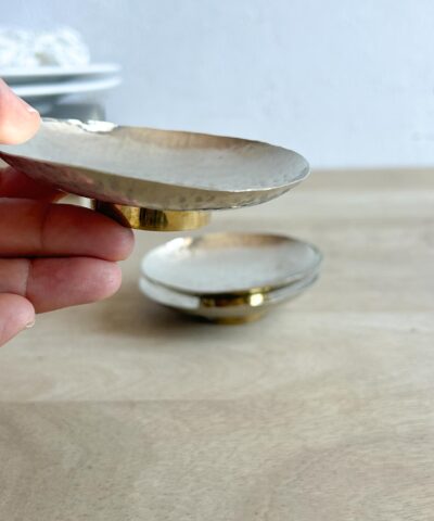 Platillo redondo metal