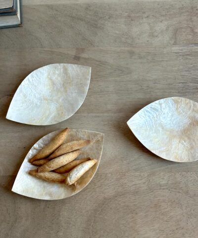 Platillo de nácar hoja