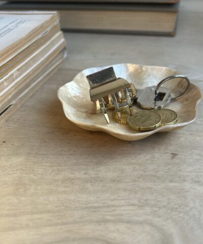 platillo de nácar flor