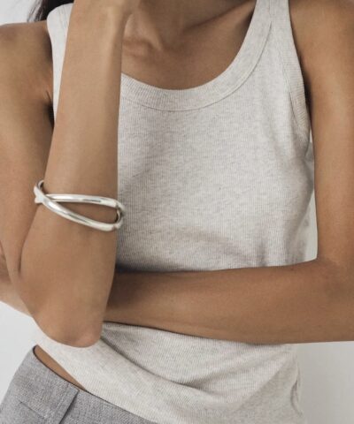 Pulsera rígida doble