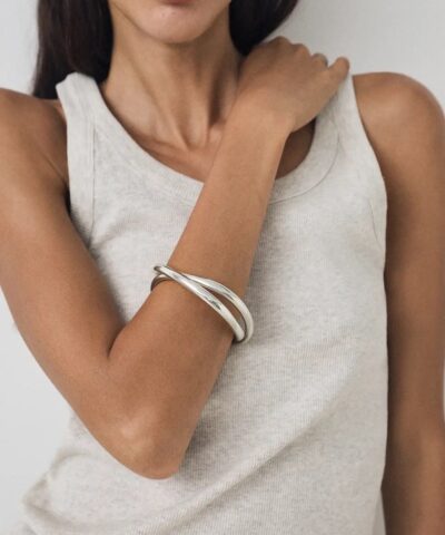 Pulsera rígida doble