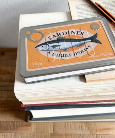 Libreta lata de sardinas