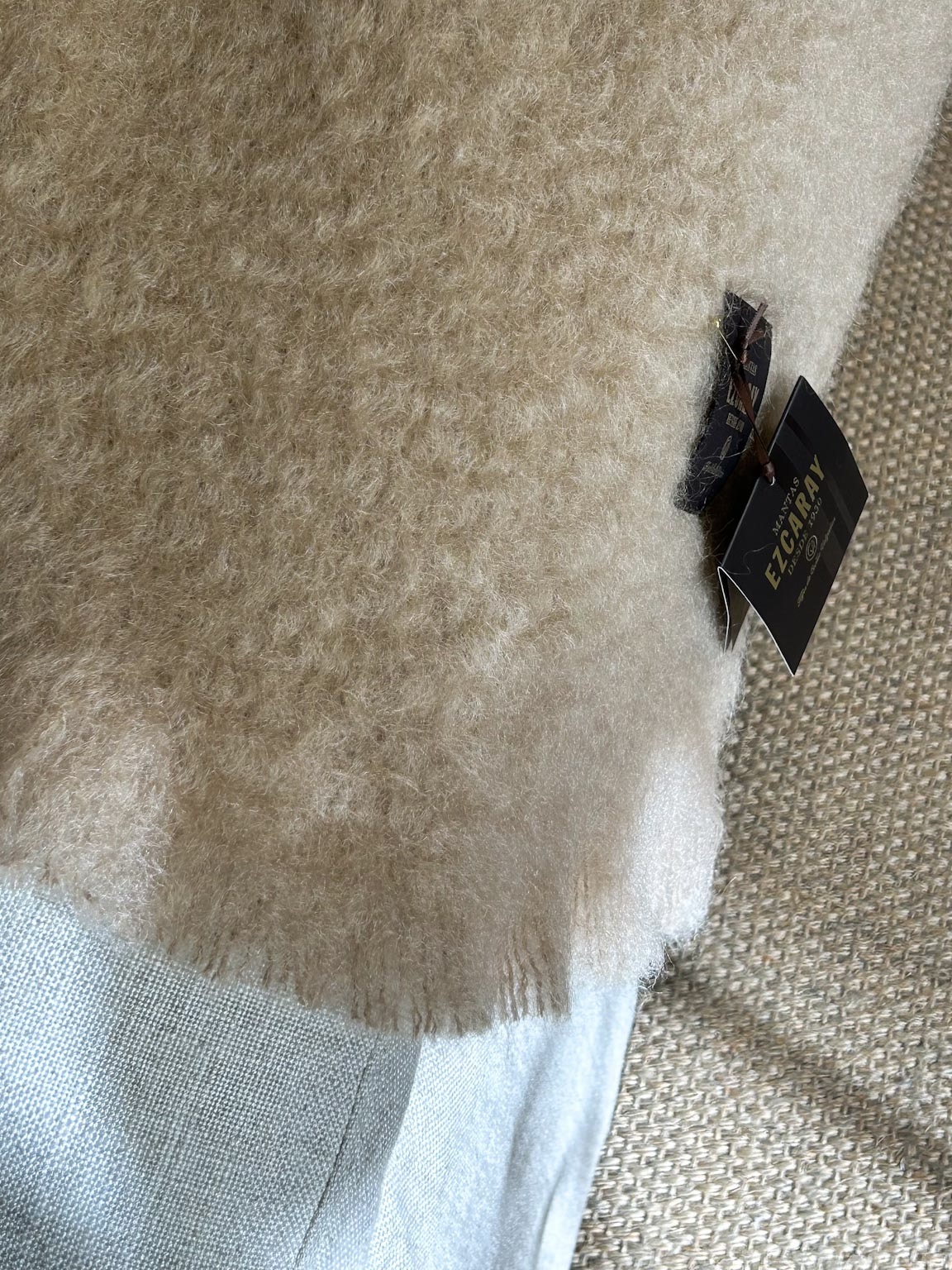 Manta mohair 475 -Acevedo & Ezcaray Regalo decoración