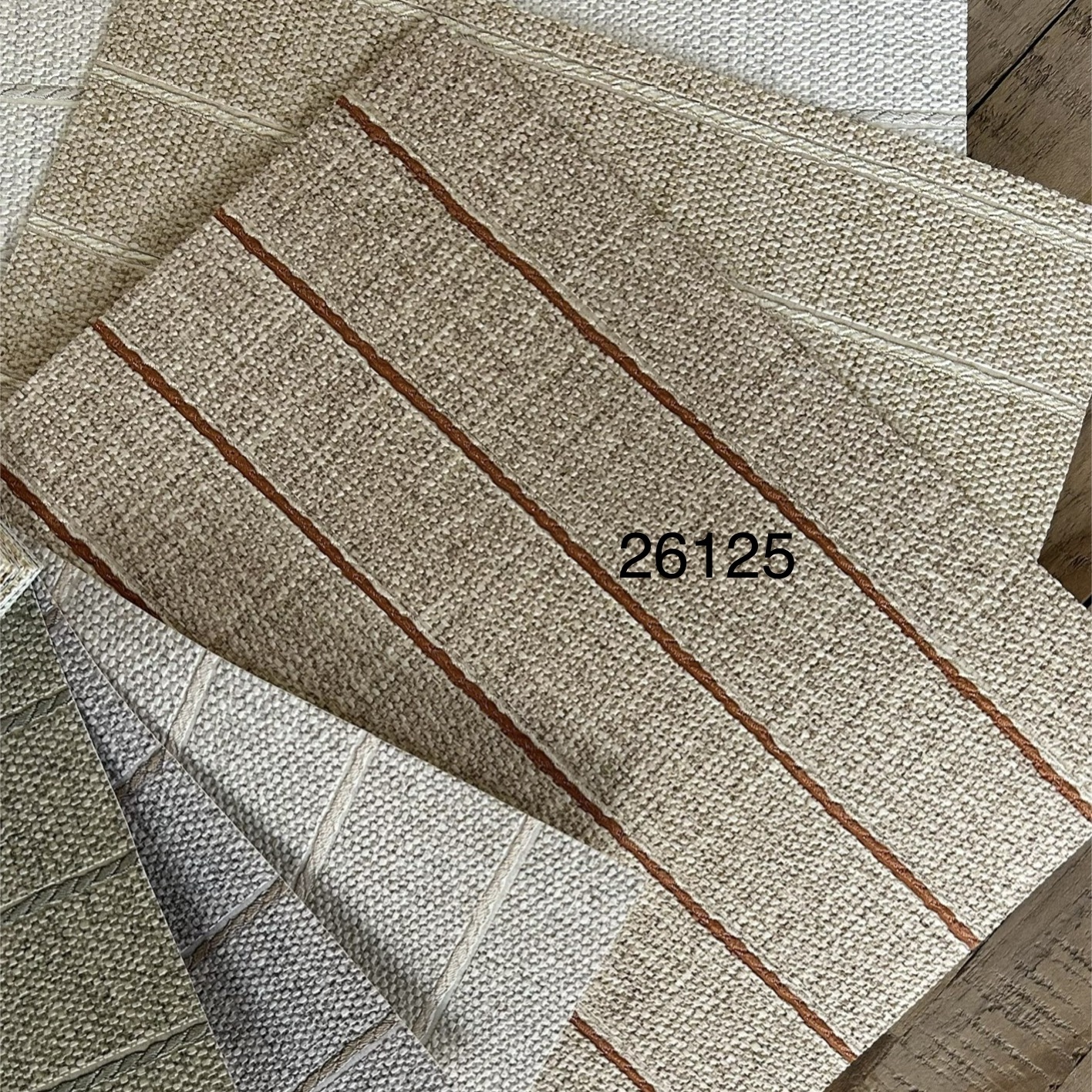Papel de rayas para pared