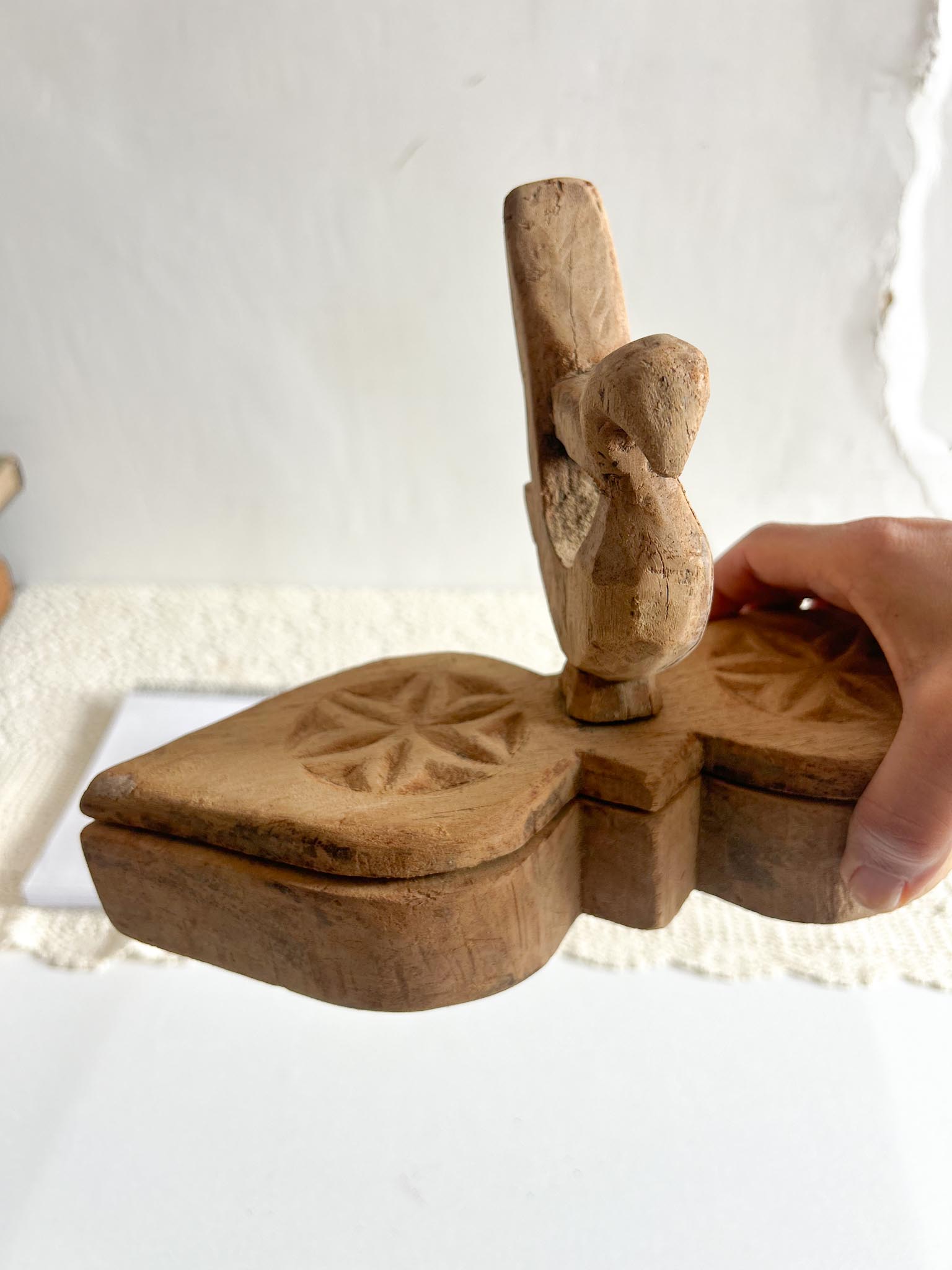 Caja especiero antiguo peq.Acevedo Caja de madera antigua