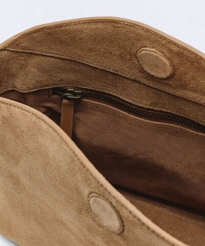 Bolso de ante camel