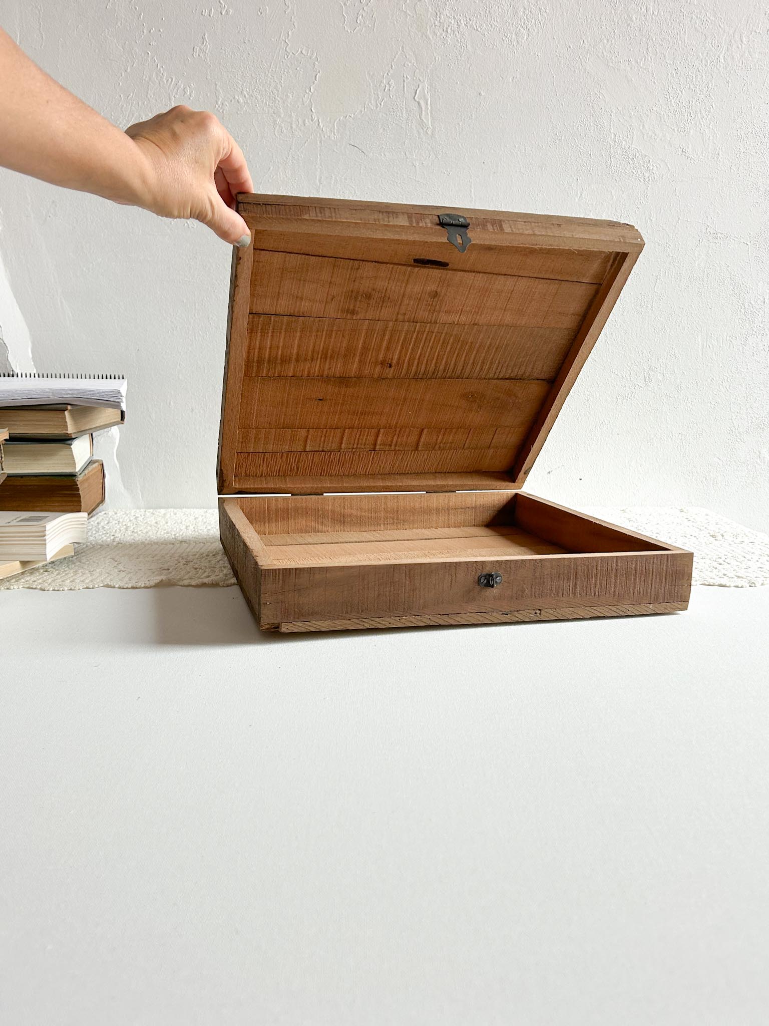 Caja maderas antiguas